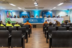 Operação envolve mais de 8 seções, 9 mil urnas eletrônicas, cerca de 50 mil colaboradores em tod...