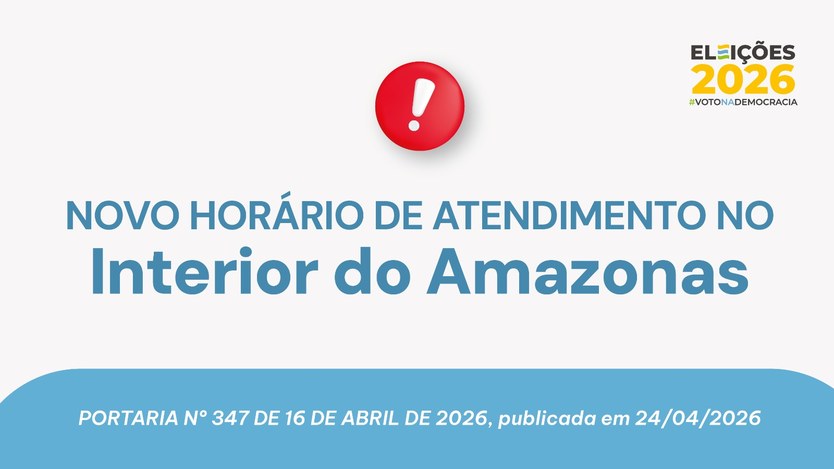 Eleitores podem regularizar situação sem agendamento, das 8h às 18h