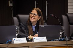 Juíza Giselle Falcone se despede do Pleno do TRE-AM após cumprir dois biênios na Corte