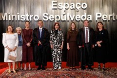 Presidente do TRE-AM participa da posse do Ministro Nunes Marques
