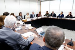 Encontro em Brasília reuniu dirigentes da Justiça Eleitoral para alinhar estratégias e definir p...