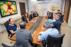 A convite do TSE, especialistas europeus reúnem informações para analisar as diferentes etapas d...