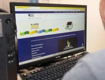 No espaço é possível acessar serviços mais procurados, consultar as resoluções do Tribunal e o c...