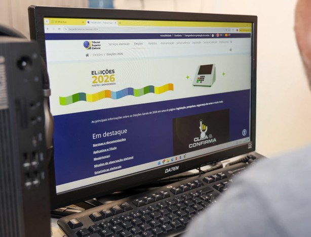 No espaço é possível acessar serviços mais procurados, consultar as resoluções do Tribunal e o c...