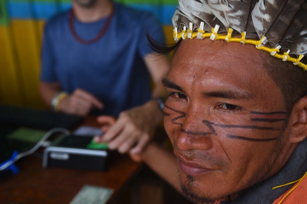 Biometria nas aldeias indígenas: o grande desafio Biometria nas aldeias indígenas: o grande desafio