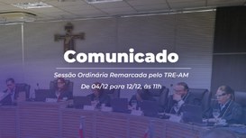 Alteração sessão ordinária - Dezembro/2025