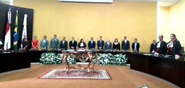 Desembargador João Simões prestigiou posse da Corregedora-Geral e do Ouvidor-Geral do MPAM