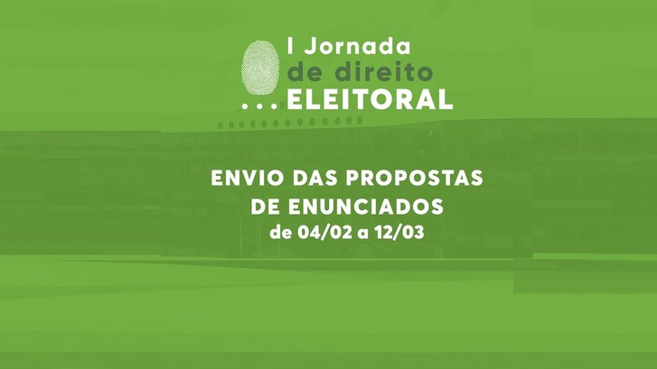 EJE TSE - I Jornada de Direito Eleitoral