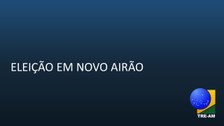 eleições em Novo-Airão