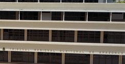 Fachada da Sede do TRE-AM