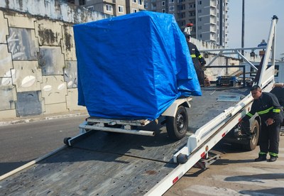 Fiscalização eleitoral acompanha remoção de dois minitrios irregulares em Manaus (notícia) 2