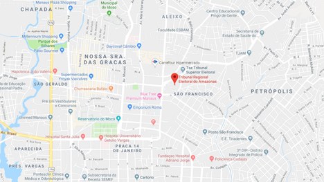 Localização TRE-AM