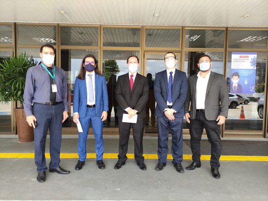 Novos Juízes visitam TRE-AM Novos Juízes visitam TRE