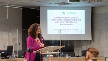 Palestra cancer colo do útero
