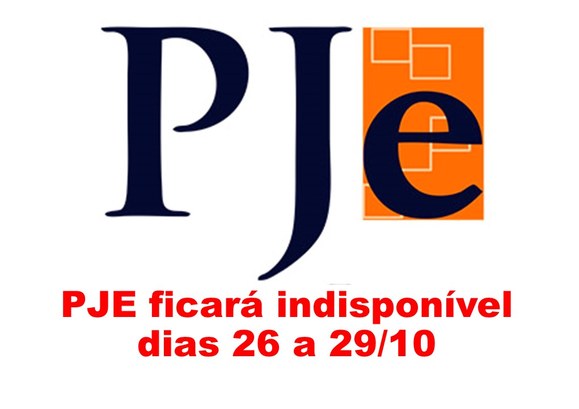 PJE interrupção PJE interrupção