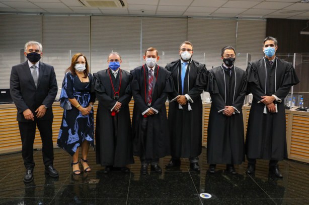 Posse do desembargador eleitoral Abraham Campos