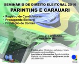 Seminário de Direito Eleitoral chega a Parintins e Carauari