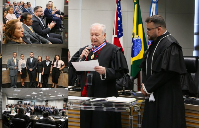 Tomou posse novo membro do TRE-AM Tomou posse novo membro do TRE-AM