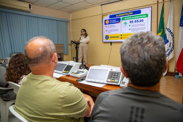 Capacitações seguem até 20 de setembro, em sistema de rodízio entre as zonas eleitorais