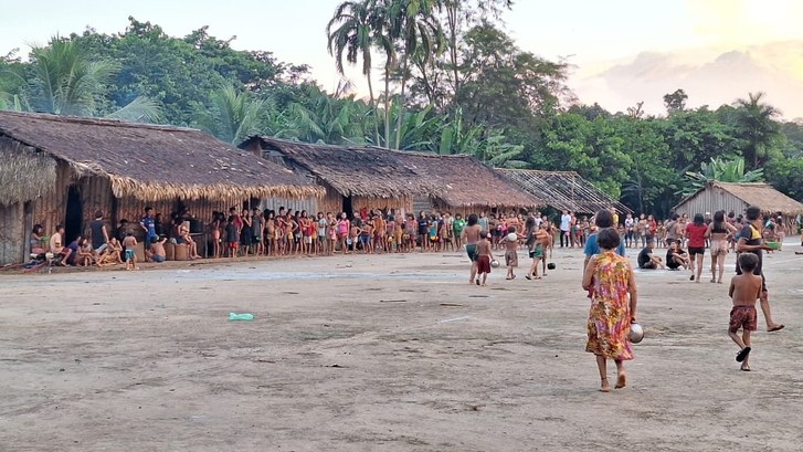 TRE-AM leva cidadania aos povos indígenas no Rio Marauiá TRE-AM leva cidadania aos povos indígenas no Rio Marauiá