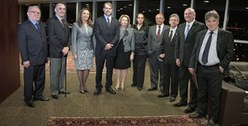 Ministro Dias Toffoli recebe Presidente do TRE-AM e demais representantes do Colégio de Presiden...