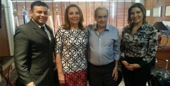 TRE-AM - Presidente do TRE-AM visita o SESC buscando consolidar parceria para a Biometria na Capital Presidente do TRE-AM visita o SESC buscando consolidar parceria para a Biometria na Capital