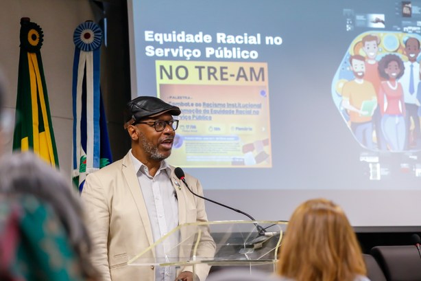 TRE-AM promove palestra sobre Equidade Racial no Serviço Público TRE-AM promove palestra sobre Equidade Racial no Serviço Público