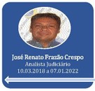 Gestor da Ouvidoria José Renato Frazão Crespo