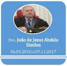 Ouvidor do TRE-AM Desembargador João de Jesus Abdala Simões no período de 06.05.2016 a 07.11.2017