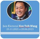 Ouvidor do TRE-AM Juiz Eleitoral Kon Tsih Wang no período de 25.11.2021 a 20.06.2023