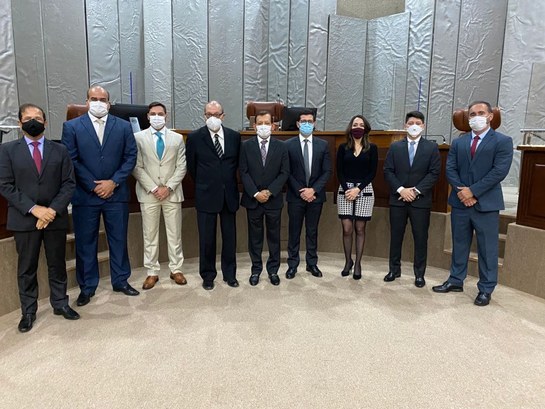 Presidente do TRE-AM visita a Corte Eleitoral gaúcha 