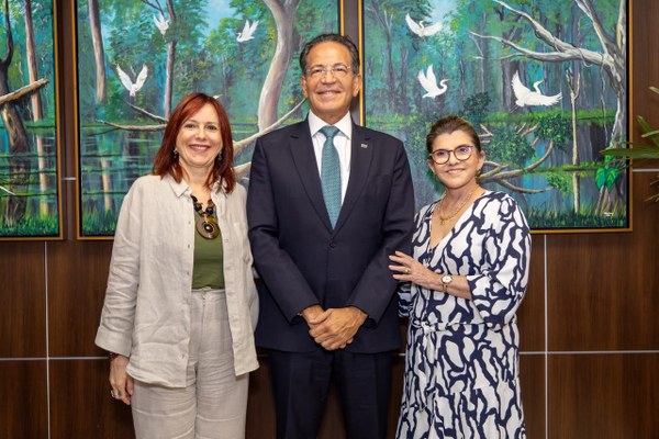 Vice-presidente do STJ, ministro Mauro Campbell visita o TRE-AM e manifesta solidariedade à instituição - 2